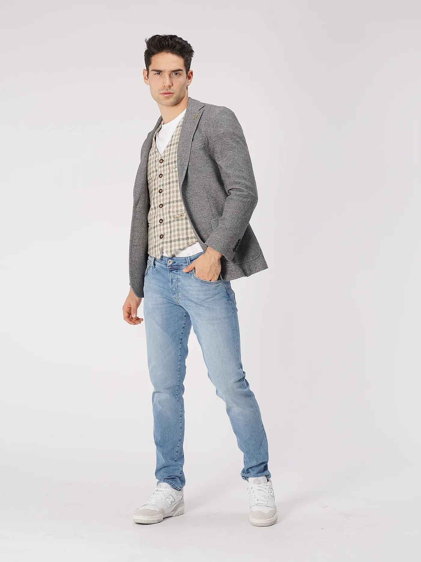 JACK & JONES | Jeans Slim Fit JJIGLENN | hellblau